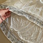 Knox Rose Floral Embroidered High-Low White Top Photo 3