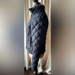 Kenneth Cole Reaction Black Quilted Down Zip Up Jacket Photo 4