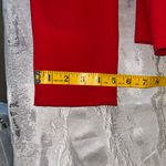 Chantelle  Bold Red Blazer with Square Buttons Photo 9