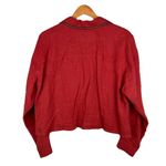 Vintage Nautical Red Rust Linen Shirt Size 14/Size 10 Mod Godfrey Photo 1