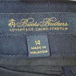 Brooks Brothers Advantage Chino Stretch women's size 14 navy blue Photo 5