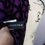 Kenneth Cole  Purple Blue Silk Rayon Mermaid Fringe Scarf Photo 5