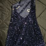 Homecoming Dress Blue Size M Photo 7