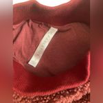 Fabletics Small Malia Polar Fleece Pullover, Dark Rouge/Brick Photo 6