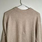 H&M Crewneck Sweater Beige Pearls Wool XS Photo 5