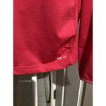 Adidas Womens Climalite Pink Long Sleeve Quarter Zip Athletic Pullover Top XL Photo 3