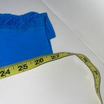 Beyond Yoga Down the Line Ruched Leg Bright Blue Leggings Size Medium Photo 5