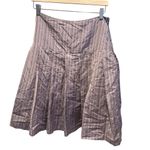 ISDA & Co Skirt Pleated knee length Skirt Size 8 Gray Photo 9