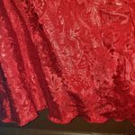 Victoria's Secret Vintage  small gold label red night gown fit and flare Photo 3