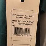 Grey's Anatomy Grey’s Anatomy By Barco Professional Wear Women’s  2XL Hunter Green Scrub Top Photo 2