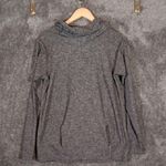 Lululemon Warm Your Core Long Sleeve Womens Heather Gray Mock Neck Photo 0