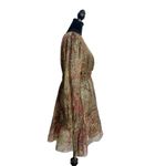 Anthropologie NEW Raga Size Small Dress Mini Boho Long Sleeve Tassels Photo 3