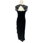 Scarlett Dark Romantic Witchy Whimsigoth Black Evening Formal Maxi Dress Size 6 Photo 6
