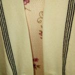 Valerie Stevens  L Very Fine White Cardigan Sweater Photo 3