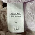 Lucky Brand  Medium Peplum Corset Top Tie-Dye Sleeveless Ruffled Sweetheart Neck Photo 8