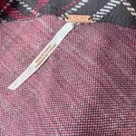 Free People  Plaid A-Line Skirt - Red and Black mini skirt size large nwt Photo 2