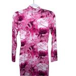 Pretty Little Thing  brand hot pink and white with dragon design mini dress nwt Photo 3