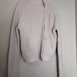 margaret o'leary Margaret O’Leary Womens L Alabaster White Chunky Knit Cocooning Sweater Photo 0