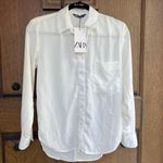 ZARA Long Sleeve Button Down Shirt. Size XS Photo 0