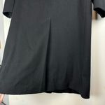 Vtg ALORNA 100% Wool Long Fur Collar Jacket Overcoat Black Size L Photo 11