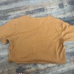 Miss Me Orange Crop Top Casual Style Photo 1