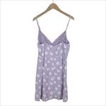 Sundae Muse NWOT Lilac Purple Floral Mini Slip Dress Size 8 Photo 1