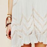 Free People  Dot Voile & Lace Trapeze Slip Dress Photo 2