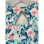 Ocean Coast Tropical Floral Resort Active Beach Dress Size 3X Stretch Pockets Green Photo 5