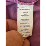 ZeroXposur Ruched Dress Women's Small V Neck Purple Short Sleeve Swim Cover NEW Photo 6