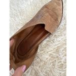 Free People  Royal Flat Tan Leather Pointed Toe D'Orsay Cutout Made In Spain 9 Photo 8