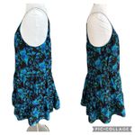 Diane Von Furstenberg  Baylee Silk Mini Dress Floral A-Line Tiered Size Medium Photo 9