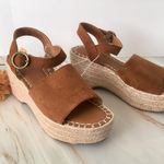 Espadrille Sandals, Size 8 1/2 Brown Photo 1