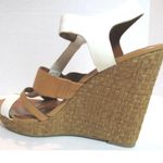 Jessica Simpson 'Casie' Ivory/Tan Leather Platform Photo 2