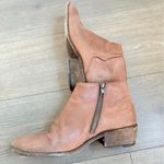 Frye  Boots CARSON Booties, Western Boots, Size 9.5M, Brown Leather Cowgirl‎ Photo 3
