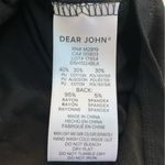 Dear John Susana Vegan Faux Leather V-Neck Tank Top in Black Size L NWT Photo 6