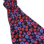 Modcloth  Illuminated Elegance Floral Print Maxi Dress Halter Neck Size Small NWT Photo 4