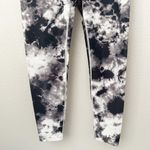AQUA  ATHLETIC | White Gray Black Tie Dye High Waist Leggings Soft Silky | XS Photo 5