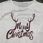 SheIn  'Merry Christmas' Pajama Set in Red, Size L​​​​​​ Photo 2