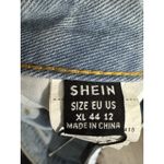 SheIn NWT SXY Light Wash, Distressed Wide-Leg Jeans, XL Photo 6