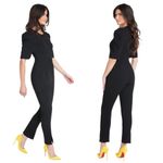 Black Halo  Russo Jumpsuit Black Size 0 NWT Photo 7