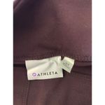 Athleta  Metro High Waisted Tight Leggings Size Small Tall Cassis Burgundy Photo 2