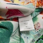 Soho NEW YORK & COMPANY Sleeveless tropical floral top size M Green Size M Photo 8