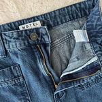 Motel Women's  Blue Wide Leg Jeans Size S (US 4) Bareback Photo 2