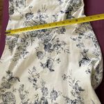 Teeze Me white and blue strapless casual dress Photo 7