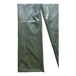 SheIn Super cute green faux leather pants, high waist, 2 front pockets, 2 back pockets Photo 4