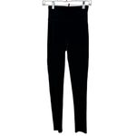 Spanx ® Black Velvet Leggings High Waisted Skinny Holiday Winter Small S Photo 2