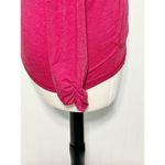 Puma Women's Long Sleeve V Neck Pullover Hoodie Sweatshirt Pink Size Small Photo 5