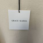 Ivory Statement Puff long Sleeve Sweater Grace + Karma Size 2X Photo 2