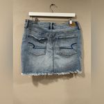 American Eagle NWT  Super Stretch Hi Rise Mini  Distressed Denim Skirt Photo 3