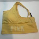 PINK - Victoria's Secret  Mustard Sports Bra Photo 4